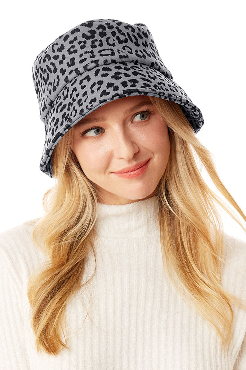 Leopard Print Bucket Hat