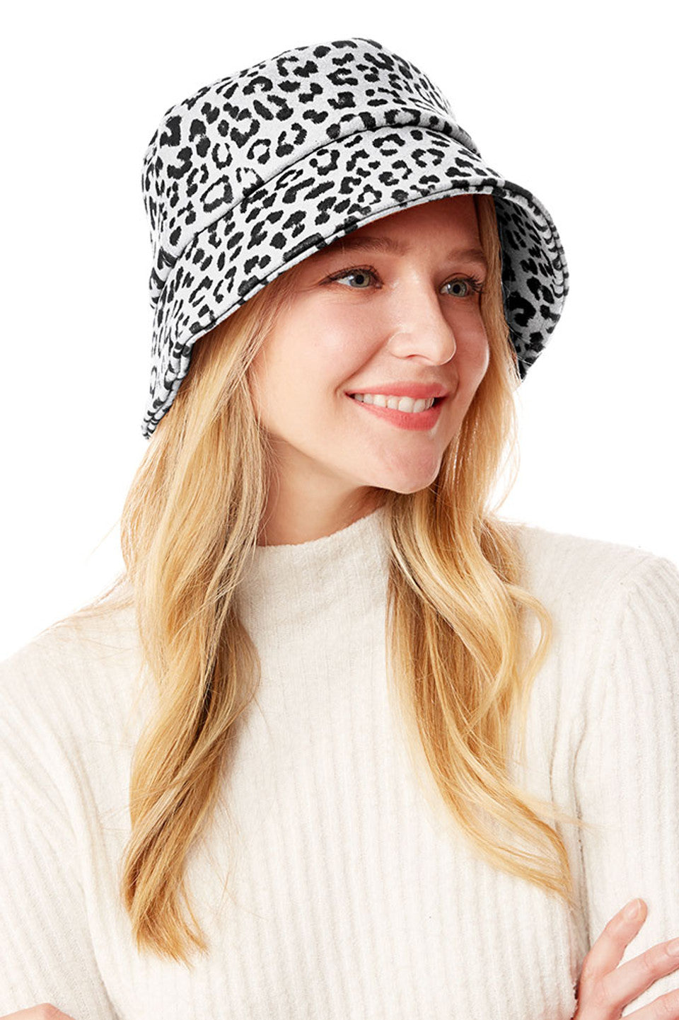 Leopard Print Bucket Hat
