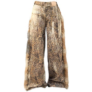 LEOPARD PRINT WIDE-LEG JEANS FOR A BOLD FASHION STATEMENT