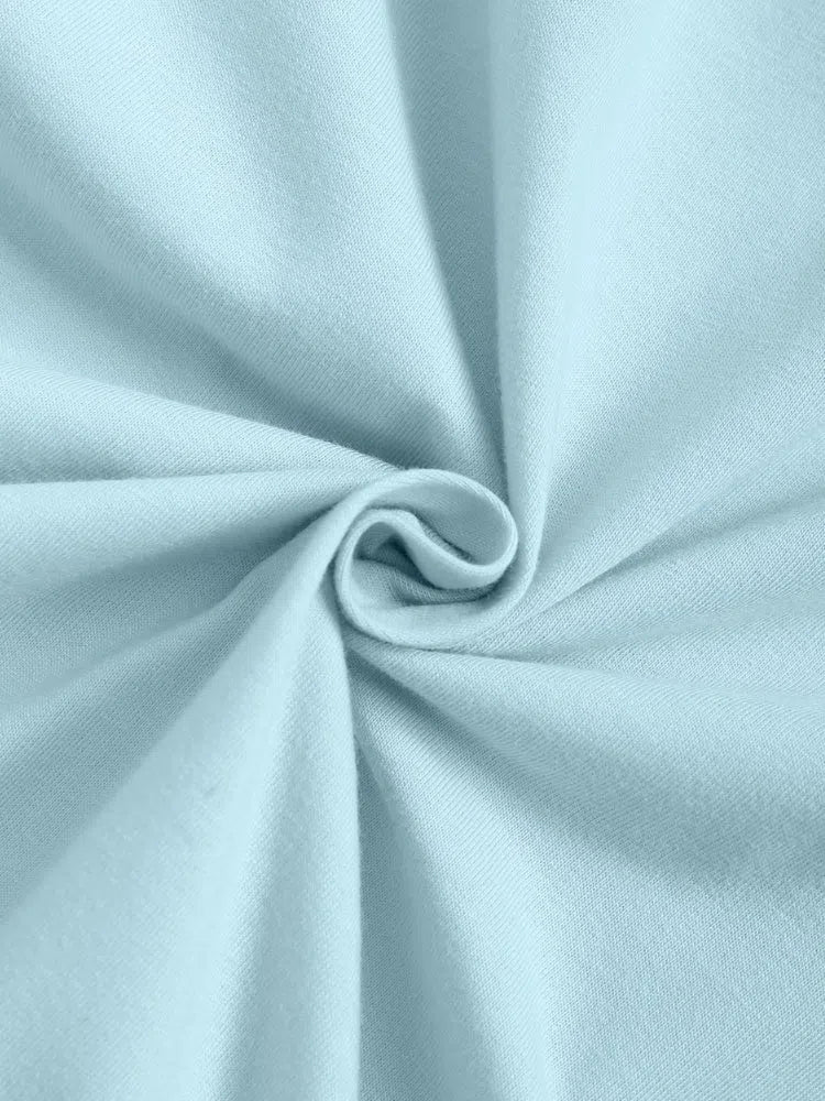 LIGHT BLUE CASUAL STREETWEAR SHIRT FOR EVERYDAY WEAR