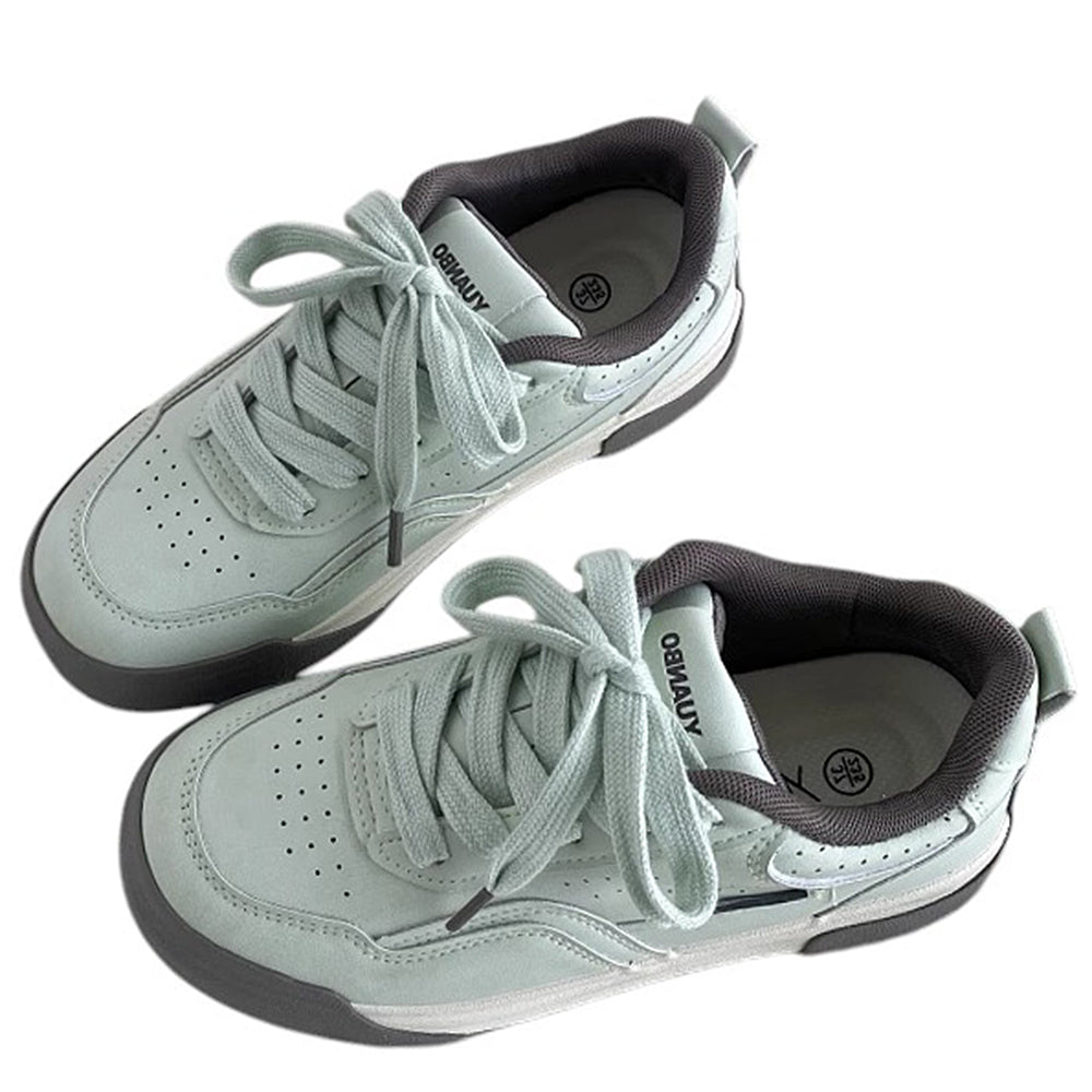 LIGHT BLUE EVERGREEN PISTACHIO SNEAKERS PAIR