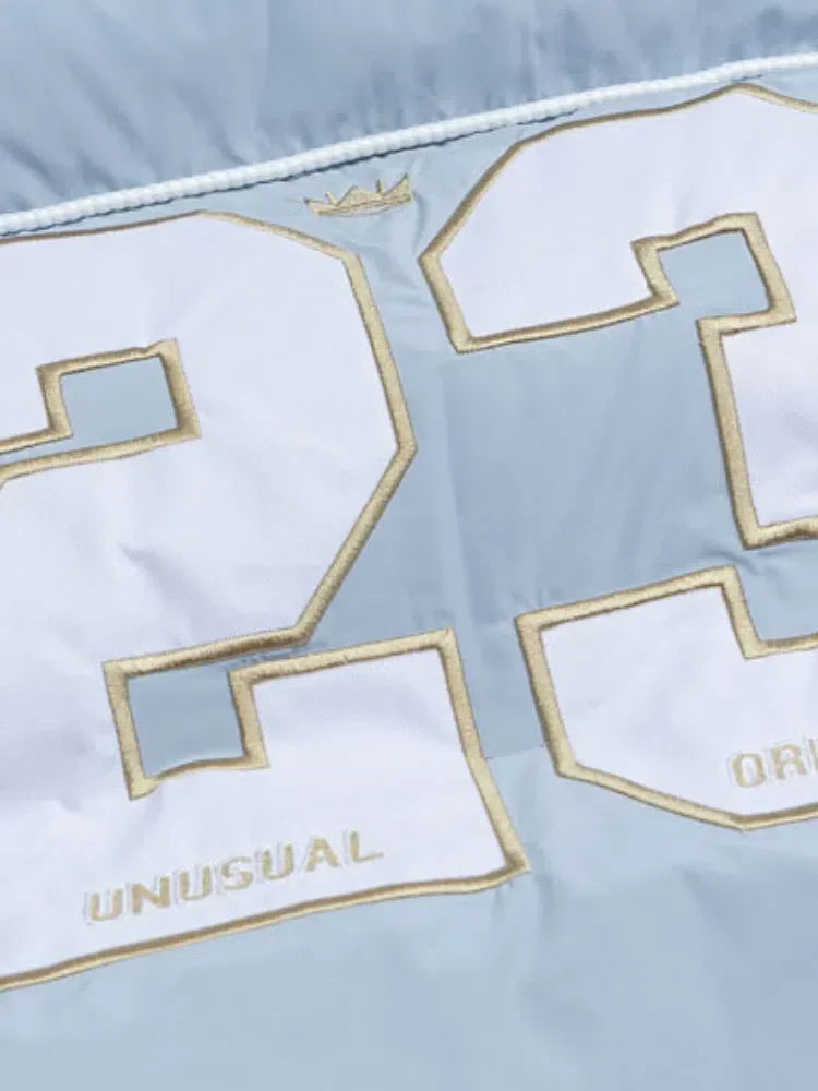 LIGHT BLUE PUFFER JACKET - WINTER PUFFER FOR COLD WEATHER