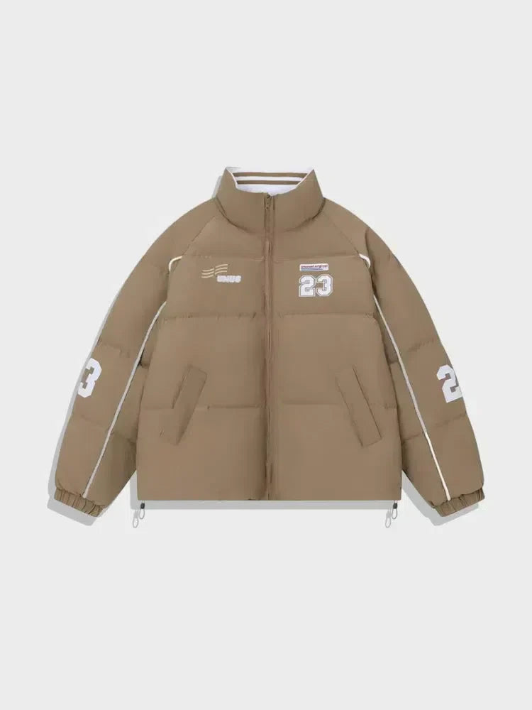 LIGHT BLUE PUFFER JACKET - WINTER PUFFER FOR COLD WEATHER