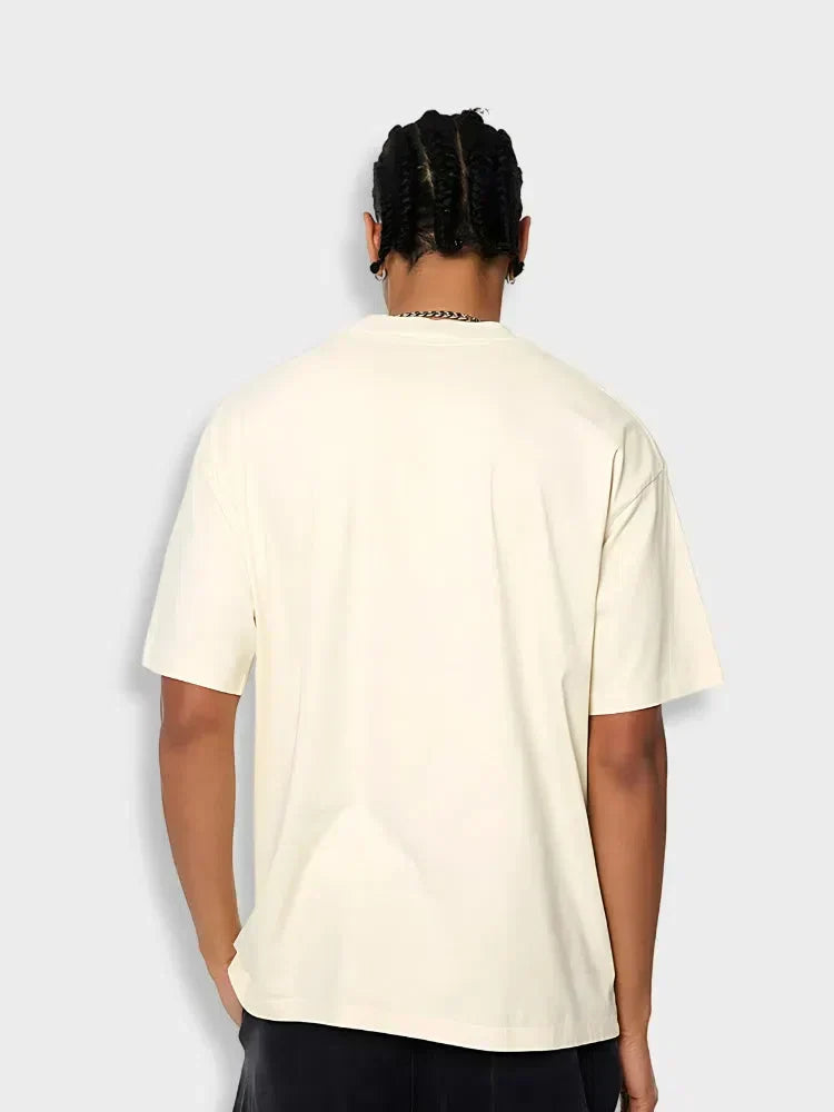LIGHT WASHED TEE GREEN SHORT-SLEEVED T-SHIRT GSM LIGHT WASHED