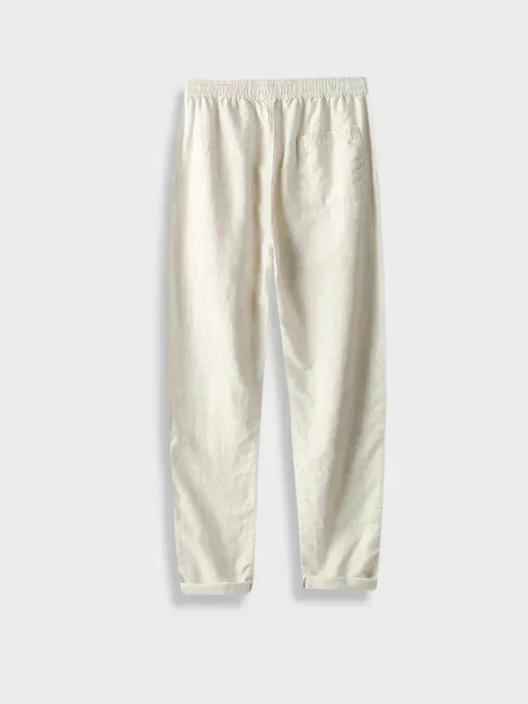 LINEN SHIRT AND PANTS SET D’ÉTÉ EN LIN WITH SIZE CHART AVAILABLE