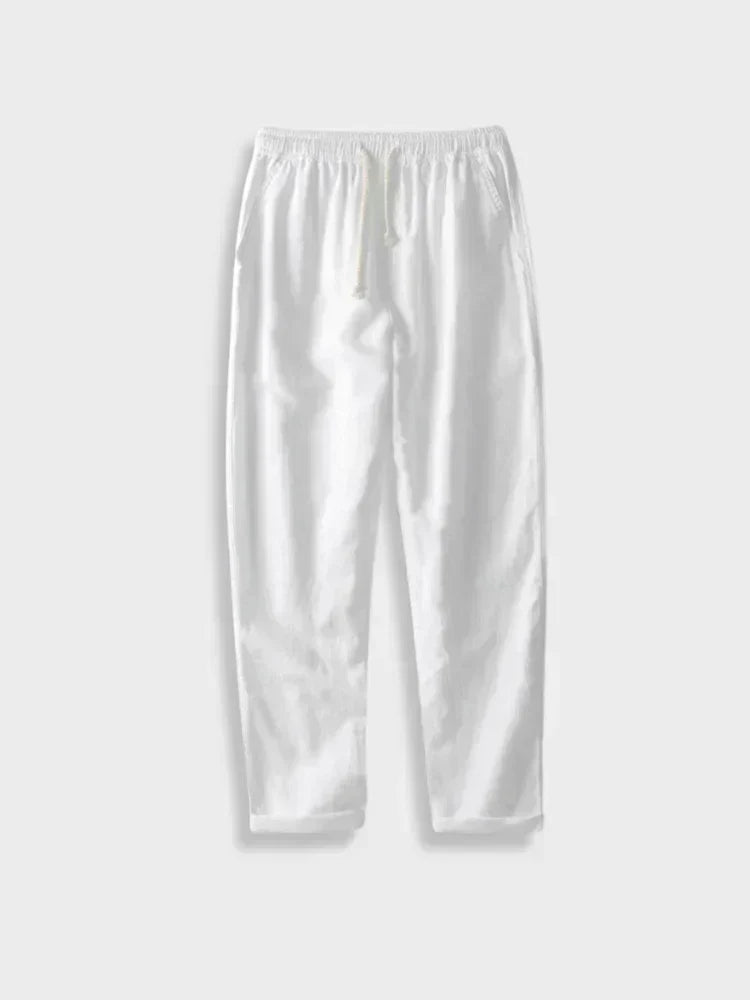 LINEN SHIRT AND PANTS SET D’ÉTÉ EN LIN WITH SIZE CHART AVAILABLE