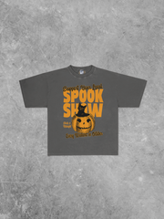Underground Original Design: Support Your Local Spook Show, Boxy Oversized TShirt