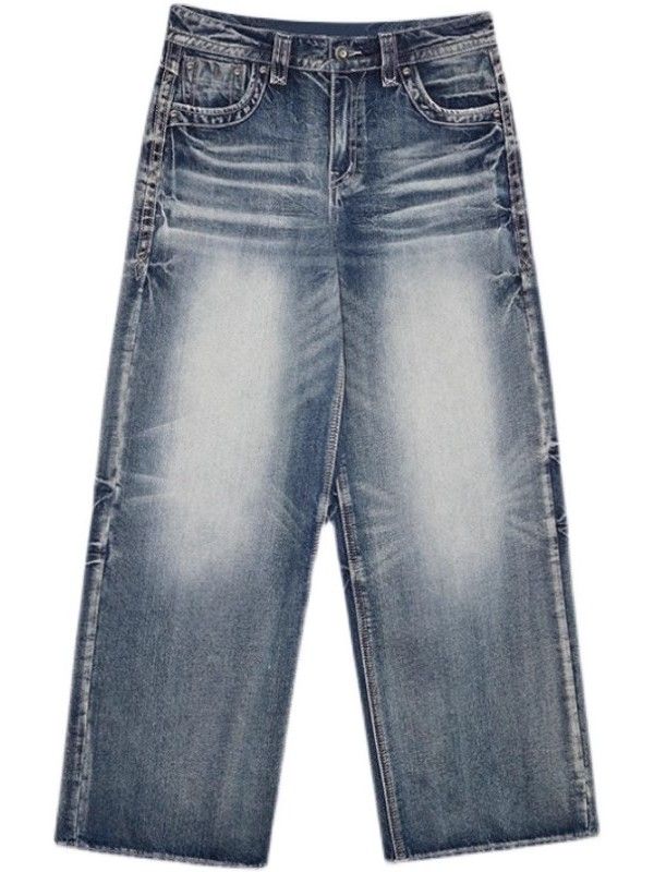 LOOSE FIT HIP HOP BAGGY DENIM JEANS