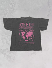 Underground Original Design: Love is the Answer Oversized TShirt