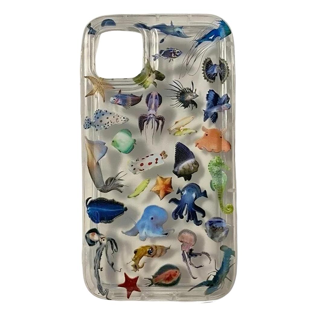 MARINE LIFE PHONE CASE SEA CREATURES IPHONE