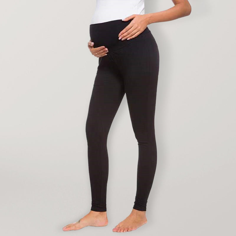 Maternity Nursing Pants Hip Slim Bottoms - Misty grey / S