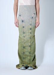 Moncler X Rick Owens Men Acid Degrade Al Maxi Skirt