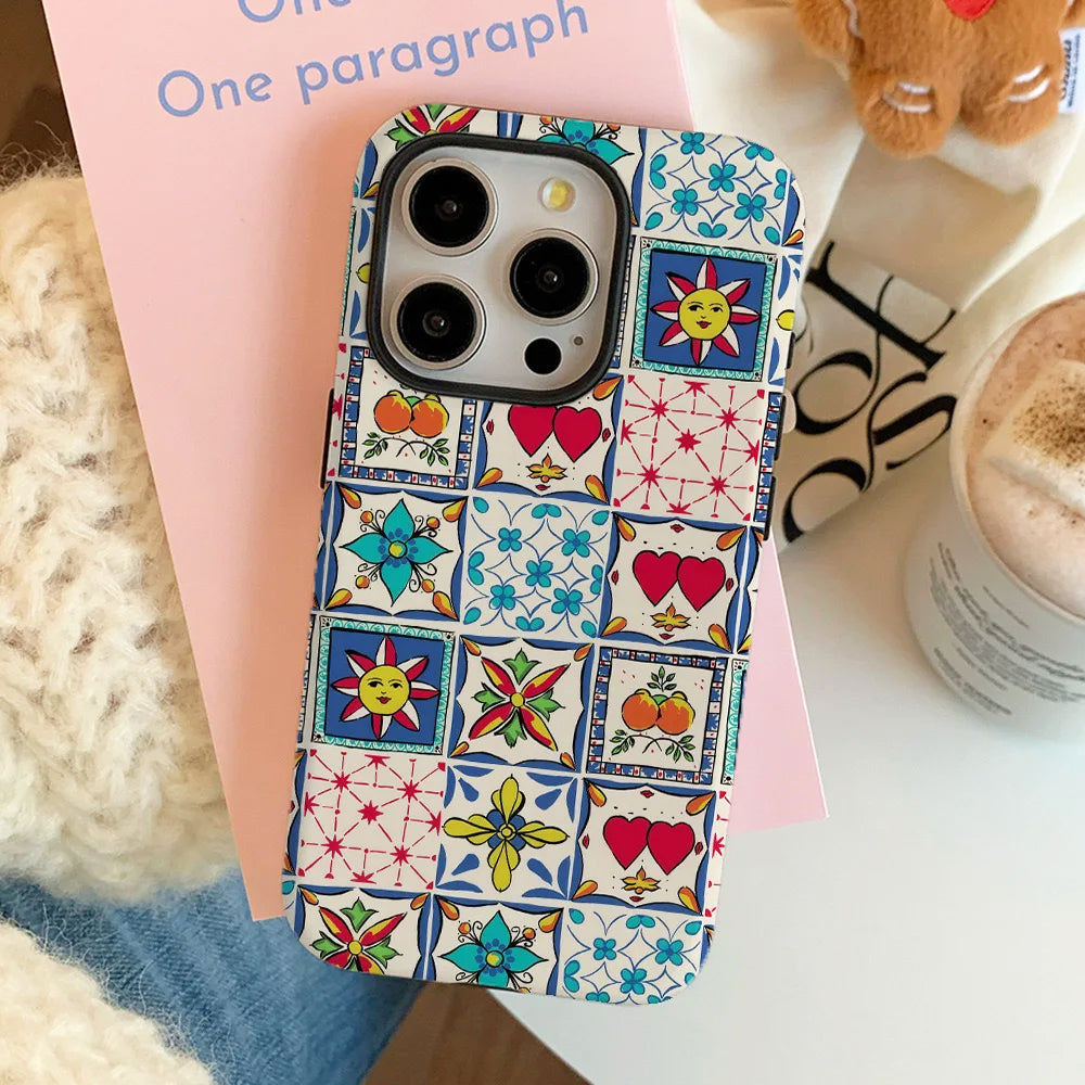 MEDITERRANEAN MOSAIC PHONE CASE