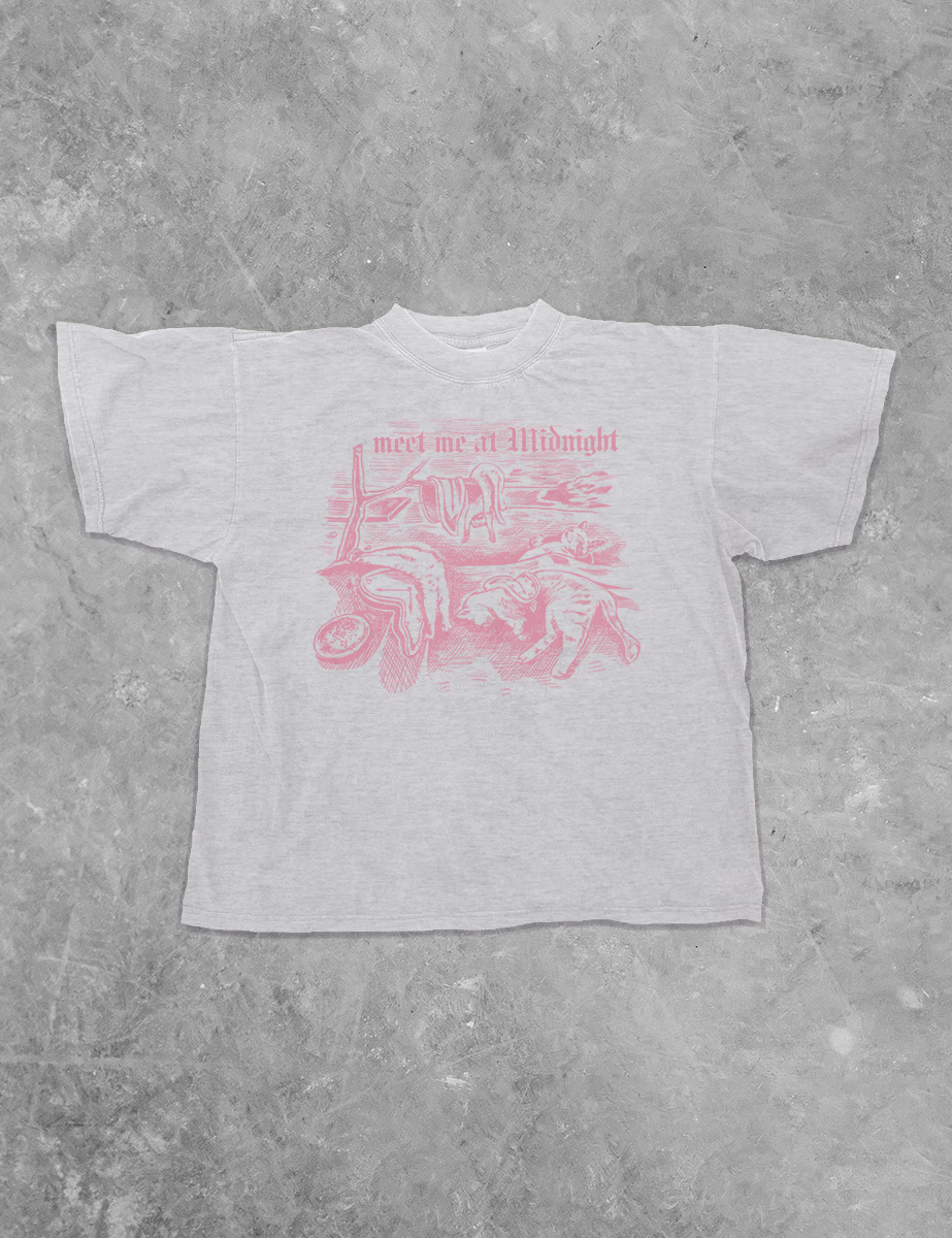 Underground Original Design:Meet Me At Midnight Boxy Cotton TShirt
