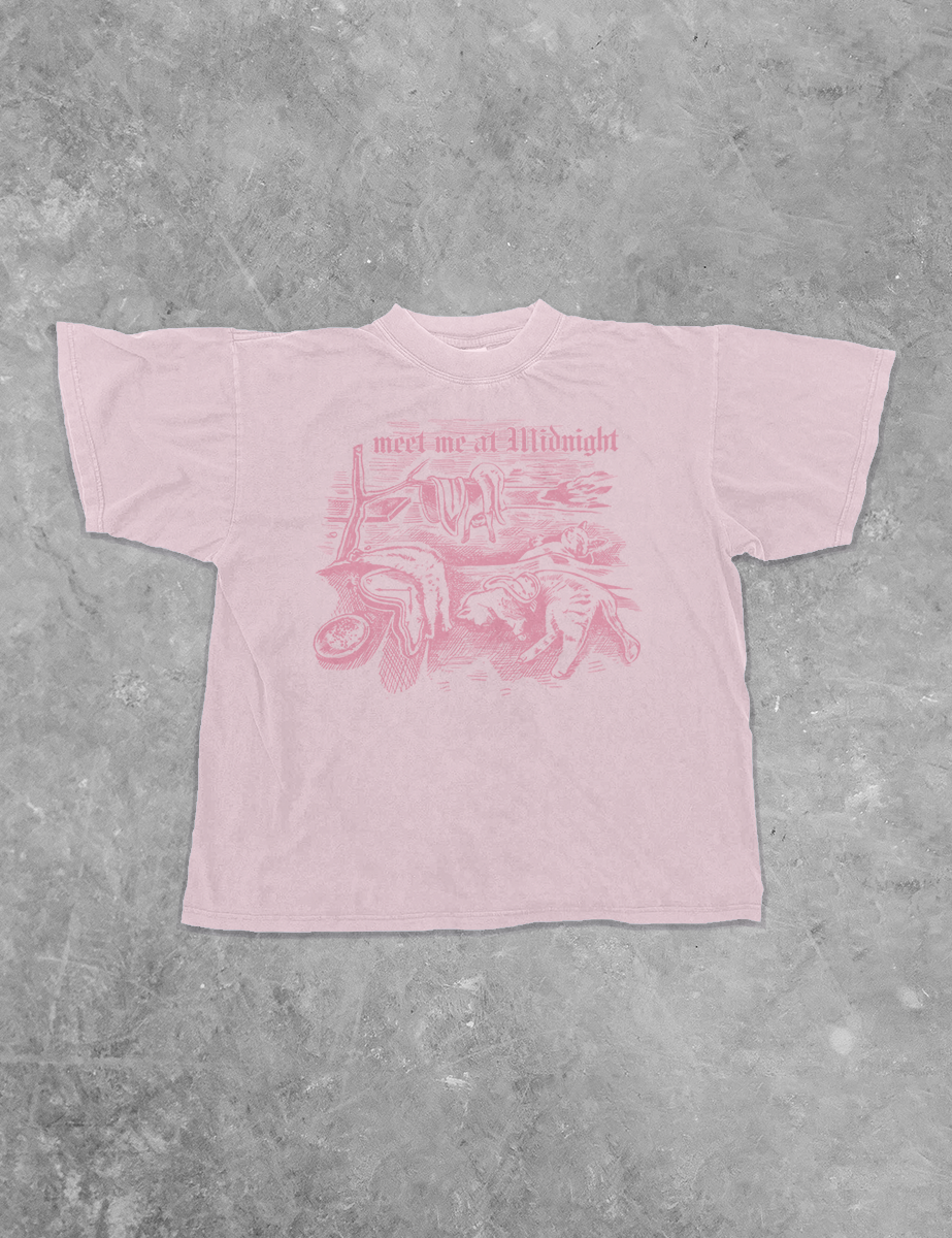 Underground Original Design:Meet Me At Midnight Boxy Cotton TShirt