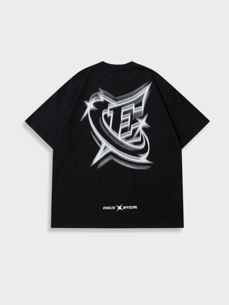 MEN'S BLACK SHORT-SLEEVED COTTON SHIRT IN LARGER SIZES AVAILABLE