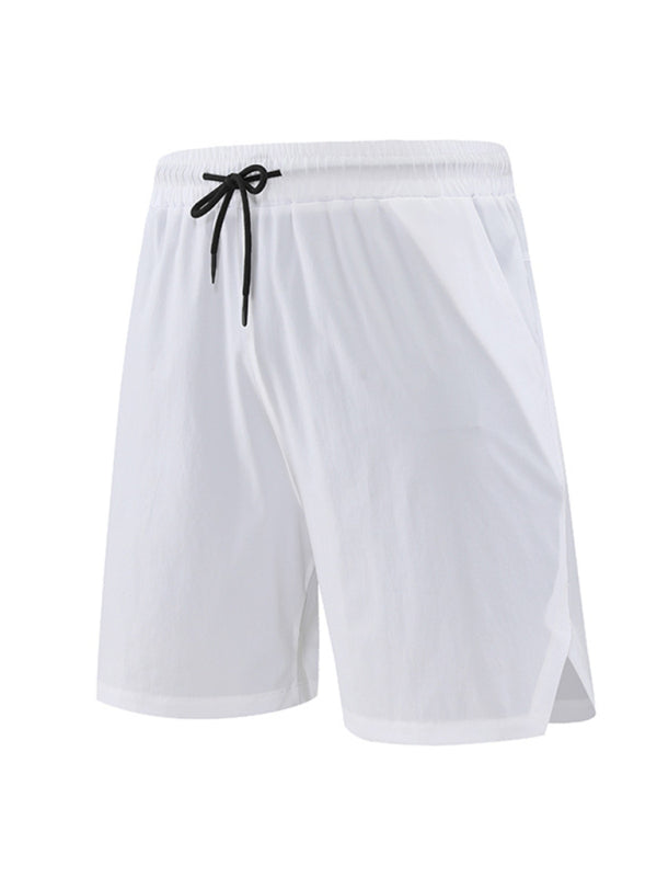 Men’s breathable loose version quick-drying running training shorts