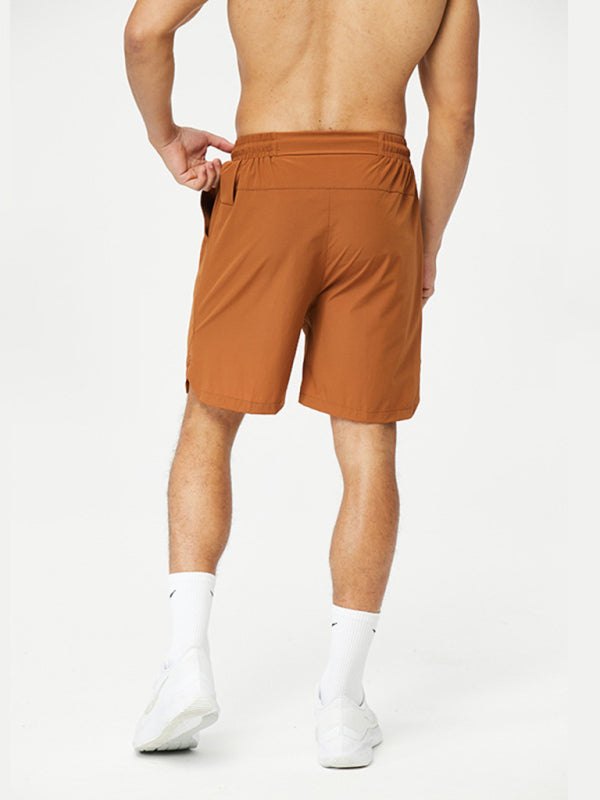 Men’s breathable loose version quick-drying running training shorts