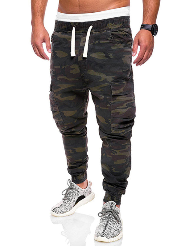 Men’s camouflage cargo casual pants
