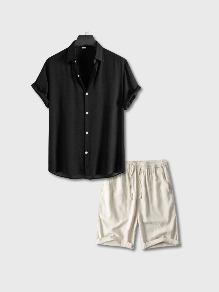 MEN'S CASUAL OUTFIT POSITANO LINEN SUMMER SET