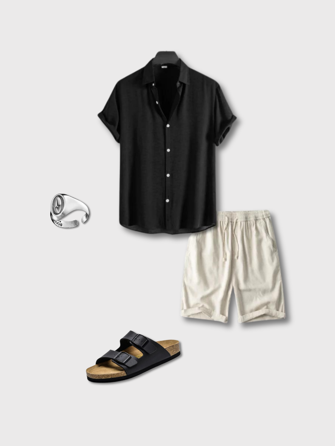 MEN'S CASUAL OUTFIT POSITANO LINEN SUMMER SET