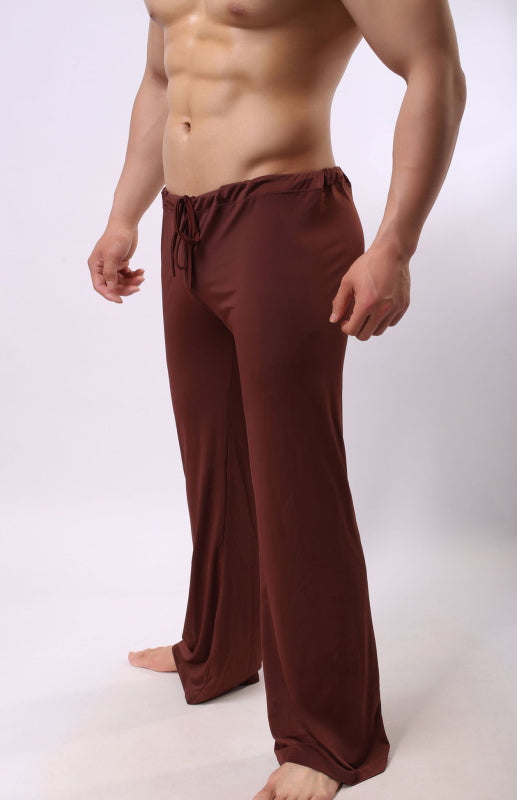 Men’s casual pants breathable cool home pants pants