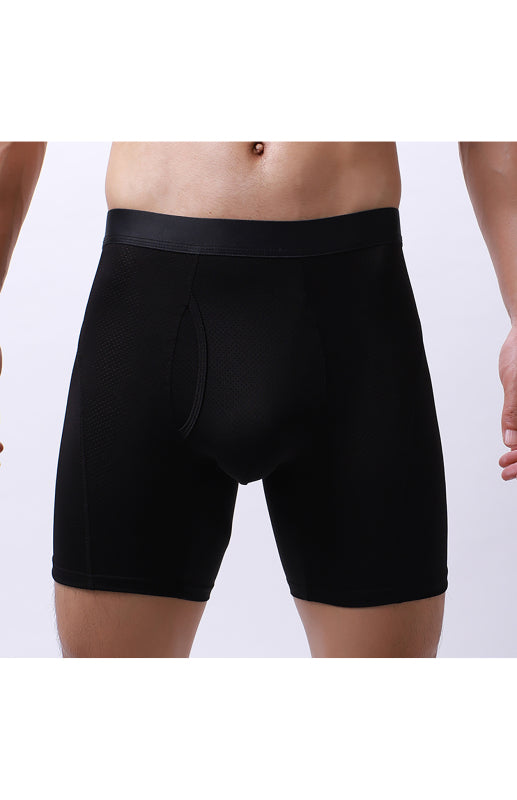Men’s High Elasticity Simple Style Knit Polyester Underwear Loungewear