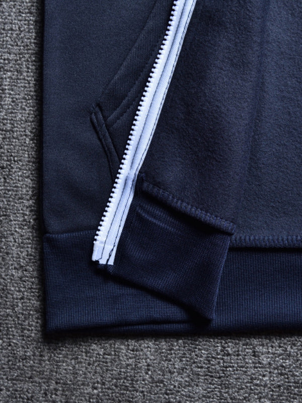 Men’s long-sleeved sports hooded top zipper cardigan sweatshirt