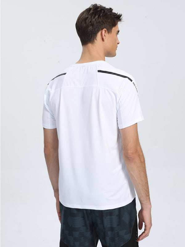 Men’s loose breathable and quick-drying sports t-shirt