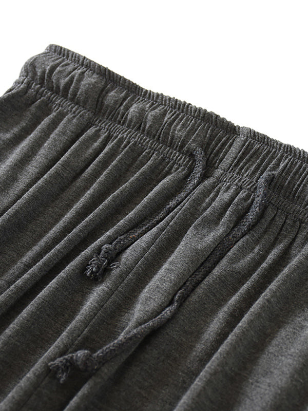 Men’s pajamas modal home pants pants pants thin loose elastic home pants