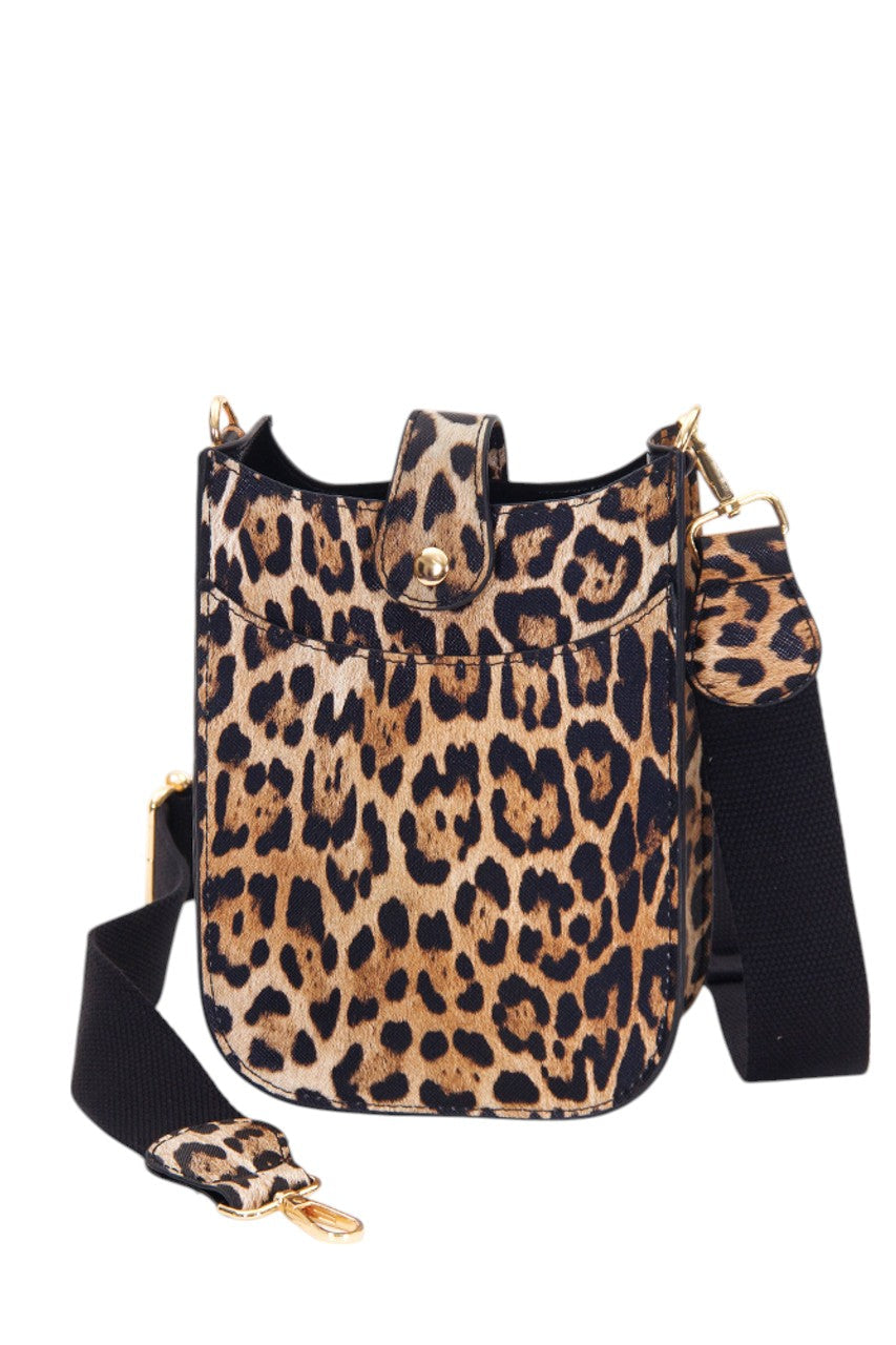 Mini PU Cellphone Cross Body Bag
