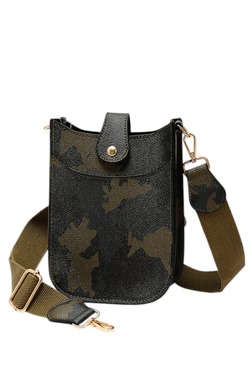 Mini PU Cellphone Cross Body Bag