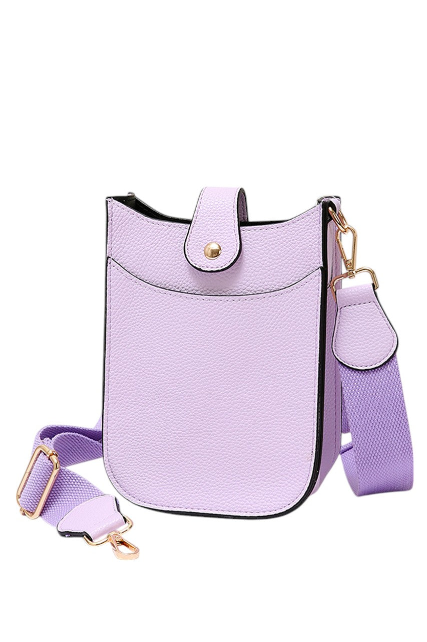 Mini PU Cellphone Cross Body Bag