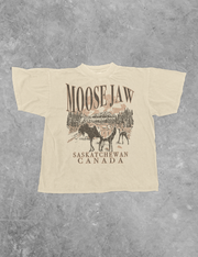 Underground Original Design: Moose Jaw, Saskatchewan Canada Boxy Cotton TShirt