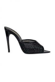 Saint Laurent Women Blonde Mules
