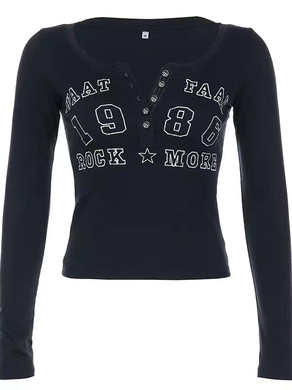 NAVY LONG SLEEVE SHIRT WITH BUTTONS SLIM FIT SHIRT VERSATILE LONG