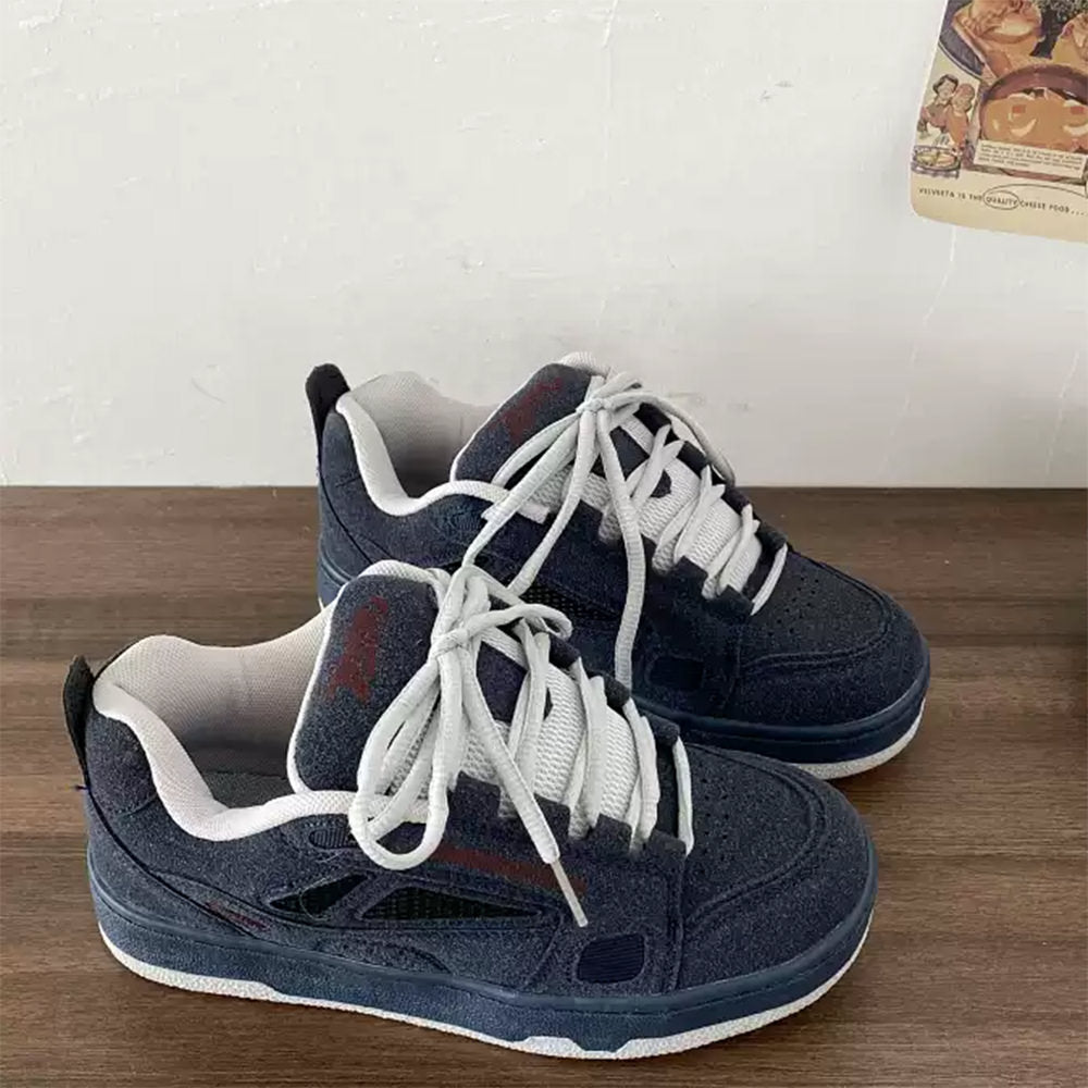 NAVY SKATER SNEAKERS: SKATER CLASSIC PAIR