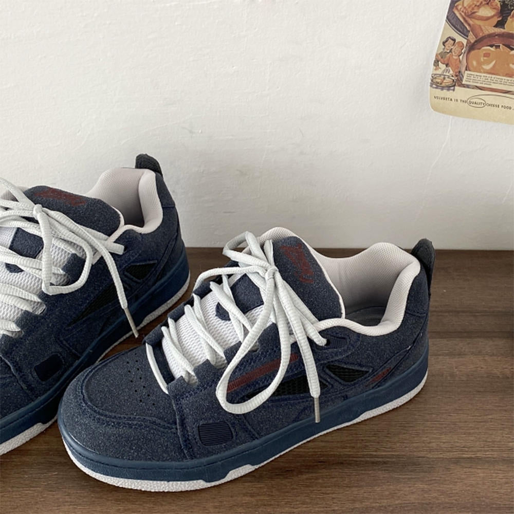 NAVY SKATER SNEAKERS: SKATER CLASSIC PAIR