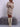 New Fashion Lace Slit Mid-Length Casual Loose Pullover Sweater - Cracker khaki / S
