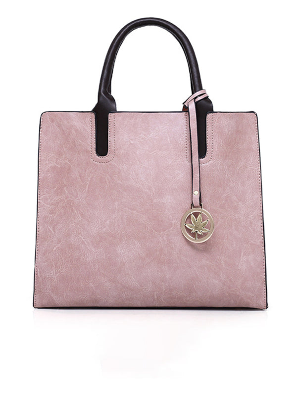 New mother-in-law bag PU women’s bag large bag multi-piece set shoulder bag