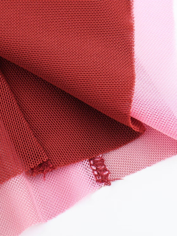 Red and pink mesh fabric for New Silk Screen Printed Camisole Top
