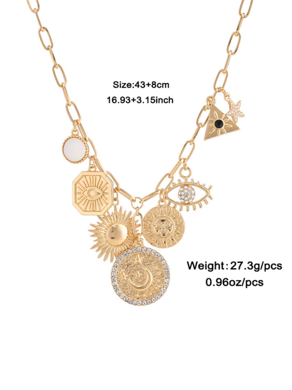 New Starry Sky Magic Necklace Bracelet Earrings