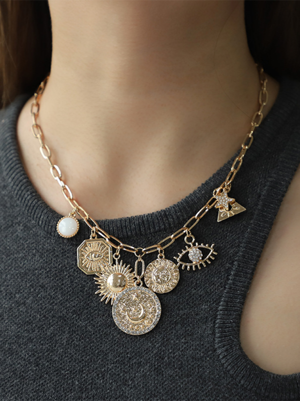 New Starry Sky Magic Necklace Bracelet Earrings - Pattern1 / FREESIZE