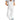 New style jumpsuit casual loose denim overalls trousers - White / S