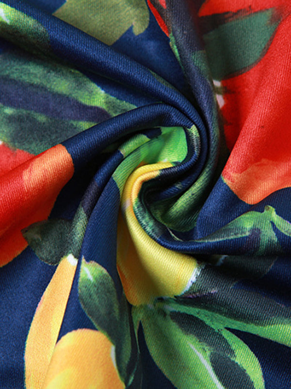 New women’s fashion sexy wrap chest one-shoulder slim-fit printed vest