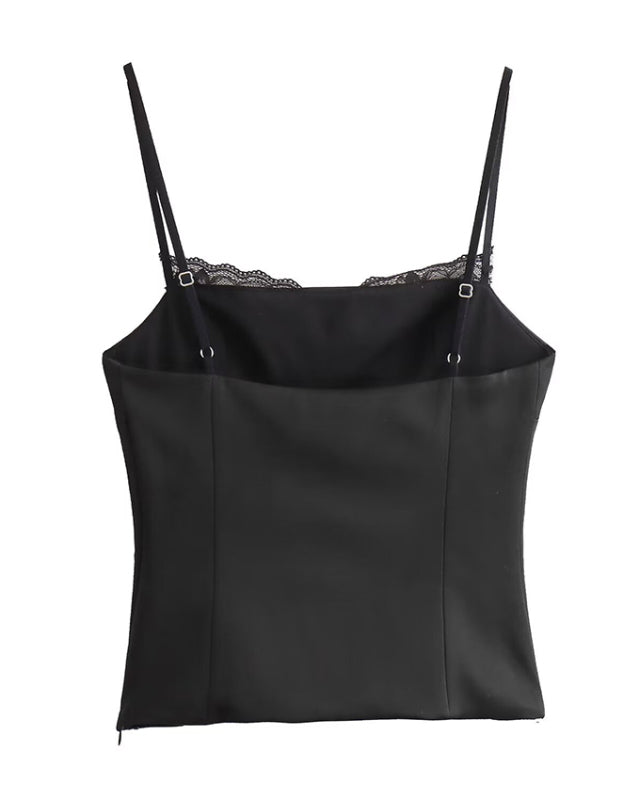 New women’s fashionable and versatile slim fit satin camisole