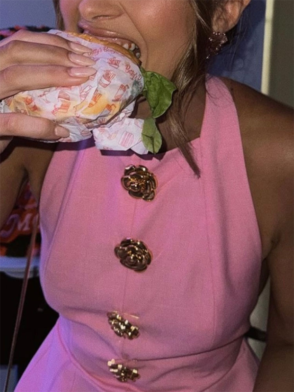 New women’s fresh and sweet style dress