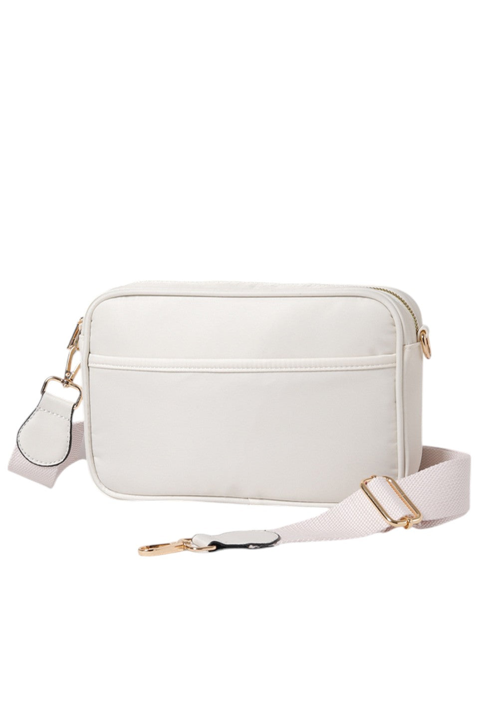 Compact Crossbody Camera Bag with Wide Shoulder Strap