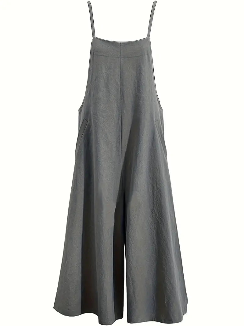OLIVE GREEN BAGGY JUMPSUIT FOR EFFORTLESS VINTAGE-INSPIRED STYLE