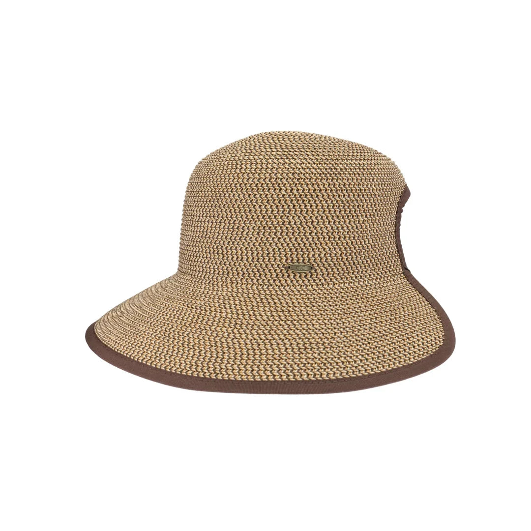 Open Back Adjustable Belt C.C Brim Hat